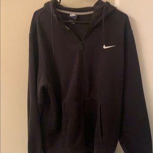Black Nike Zip up Hoodie